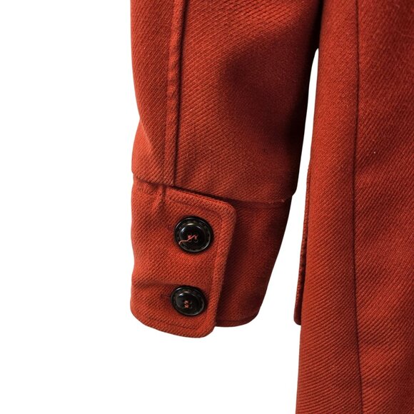 Venus Textured Toggle Accent Hooded Jacket with Faux Fur Trim Size Small - Picture 6 of 8